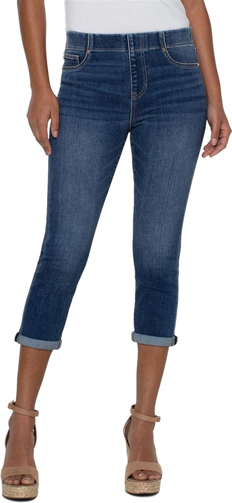 chloe pull|Amazon.com: Liverpool Chloe Pull On Jeans.